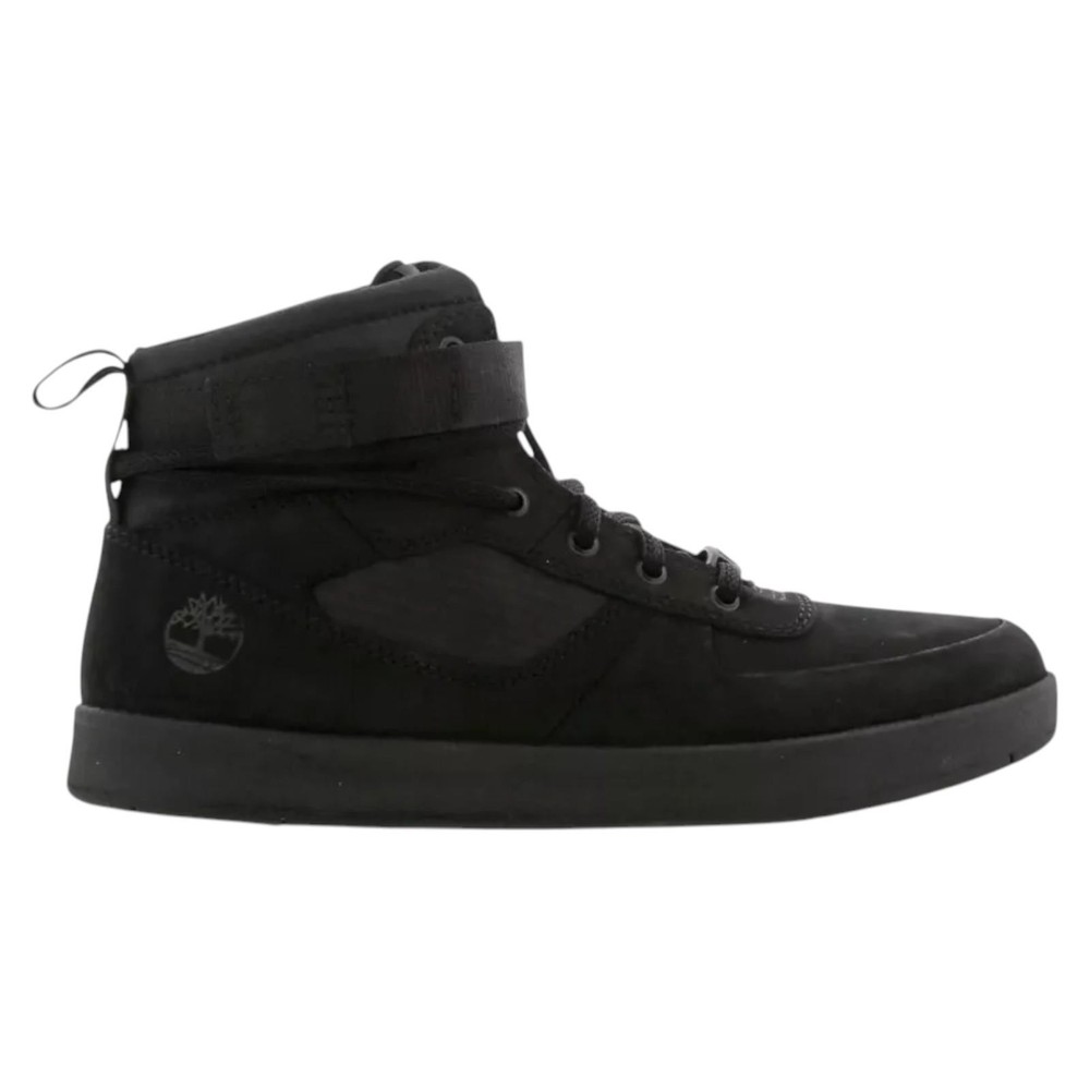 TIMBERLAND JUNIOR DAVIS SQUARE STRAP SHOES BOOTS BLACK SMART CASUAL NEW BNWT OG