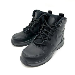 *NEW* Pre-School NIKE MANOA LEATHER PS Boot BLACK (BQ5373 001), Sz 10.5 – 3.0