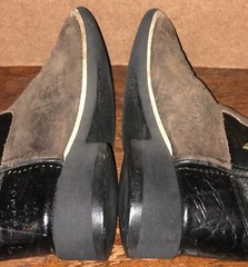 Old West Kids Size 1 Brown Black Leather Buckaroo Cowboy Western Boots