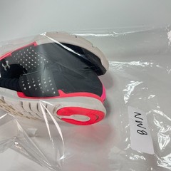 Under Armour Threadborne Slingwrap Black Pink Lace Running Shoes Youth Size 5.5Y