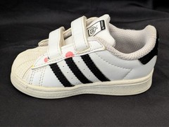 ADIDAS Kevin Lyons X Superstar Create Your Future Vellcro Sneakers Toddler Sz 5