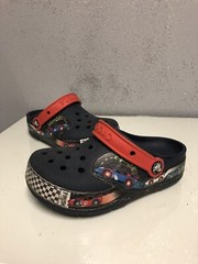 CROCS Kids J 1 Crocband Fun Lab Light-Up Race Car Clog, Navy