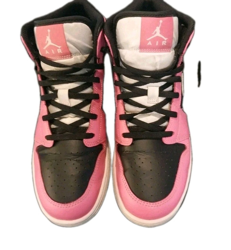 Nike Air Jordan 555112-002 Pinksicle Pink Black Sneaker Youth Size 6.5
