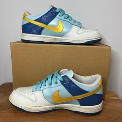 Nike Dunk Low ‘Splash’ GS Size 4Y 309601-471 Air High Mid Sb Retro Max Force Og
