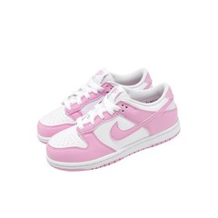 Nike Dunk Low PS White Pink Rise Kids Preschool Casual Shoes IU7765-125
