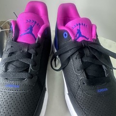 Jordan DAY1 EO Size 4.5Y / 6W Black White Pink Blue Easy Slip On Heel FQ1306 064