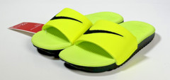 Nike Kawa Volt/Black Slide Sandals (GS/PS) – Youth Size 12C New NWB 819352-700