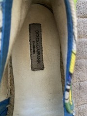 dolce gabbana espadrilles kids shoes Size Euro 33
