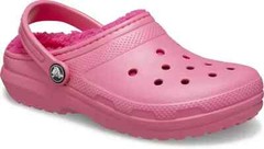 Crocs Classic Lined Clogs Pink Kids Unisex MSRP $55