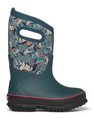 Bogs Classic II Unicorn Awesome Kid’s Boots – Teal Multi -Youth 6 (EU39) – New