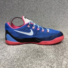 Nike Kobe IX 9 EM Blue Hyper Pink Cobalt Shoes Sneaker Youth Size 7Y Women 8.5