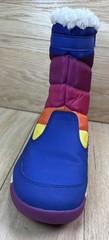 Merrell Women’s Alpine Puffer Winter Waterproof Rainbow Snow Boots Sz 7 Runs Big