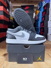 Air Jordan 1 Low GS ‚Black Grey White‘ 553560-040 BRAND NEW GRADE SCHOOL Sz 5.5y