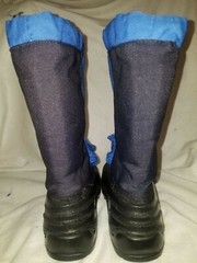 OZARK TRAIL KENDALL 9 BLUE/BLACK SIZE 1 EUR 32.5 KIDS SNOW/WINTER BOOTS/SHOES