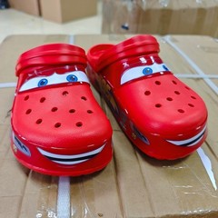 *Brand New* Crocs Lightning McQueen Cars ALL KIDS ADULT SIZES Trending 2025 UK