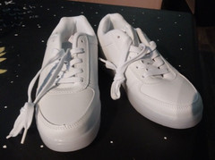LED Light Up Sneakers / Shoes: Boys & Girls, USB Recharging- Kids Size 1