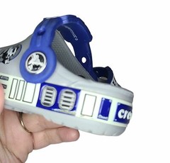Crocs Star Wars R2D2 Grey and Blue C 4/5