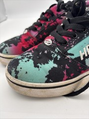 HEELYS Pro 20 Size Youth 4 Multi-Color Splash Design Shoe Skates Street-Ready