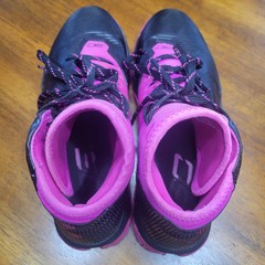 Under Armour Steph Curry Size 7Y Basketball Black and Pink Boys Girls Warriors