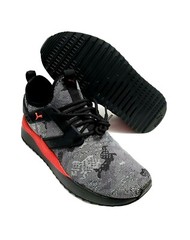 Puma Pacer Next Excel Camo Black Kids Boys Sneakers Lace Up Shoes Size 6C