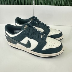 Nike Dunk Low GS NBY White Green FB9109-301 Shoes Size 7Y/ Womens Size 8.5