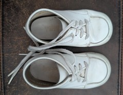 vintage 1982 Stride Rite white leather bootie Lace-Up unisex Kids Size 6 WW