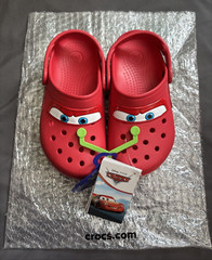 Crocs Lightning McQueen Clog Little Kid Sizes C11 C12 C13 J1 Disney Cars Child
