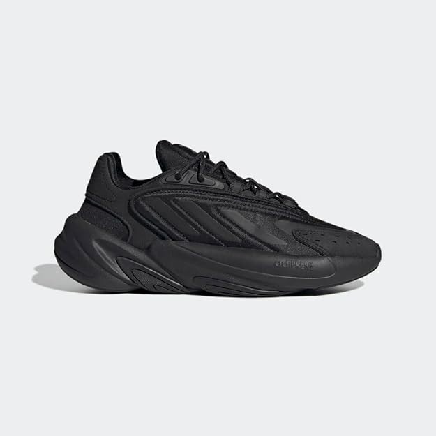 adidas Unisex Big Ozelia Sneaker Core Black/Core Black/Core Black, 6.5 US/39.1/3