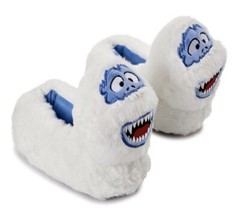 Rudolph’s Abominable Snowman “Bumble” Plush Slippers Christmas NWT Kids Size 3