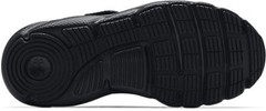 Under Armour Boys‘ Pre-School UA Assert 9 Alternate Closure Running Shoes Black/