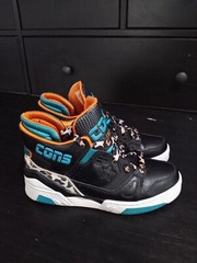 Converse Cons Basketball Shoes ERX 260 Mids Animal Black Teal Youth Sz 5.5 W6.5