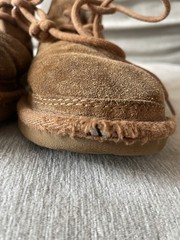 UGG Neumel II Short Chukkam Lace Up Brown Boots Kids Size 3 UGG S/N 1017320K