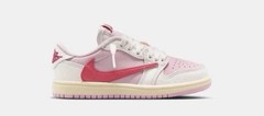 Nike Jordan 1 Retro Low Travis Scott Sail Tropical Pink PS Size 2Y IQ7605-101