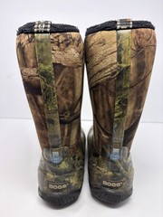 Bogs Classic High Boots Youth Size 4 Camo Waterproof Rain Snow 61672-973