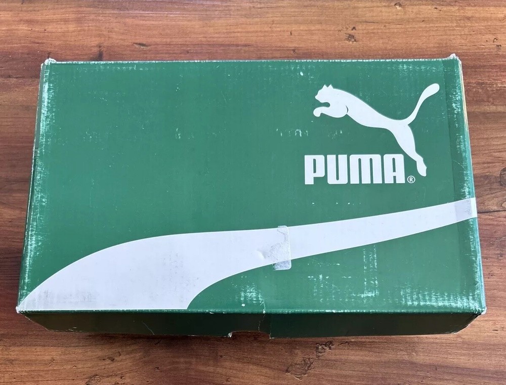 NIB Puma Blue Heaven Suede 2 Straps Kinder-Fit Shoes Size 3C Athletic Casual