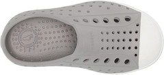 Native Jefferson Child Slip-On Regular Sneakers, Pigeon Grey/Shell White, C6 M