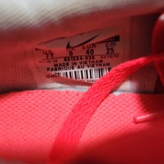 Nike Air Max (GS) Sneaker Kids US 7 White/Pink/Volt/Red 631334-016