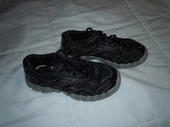 REEBOK ZIG KIDS ATHLETIC SHOES SIZE 12 BLACK UNISEX-BOYS/GIRLS YOUTH-TODDLER