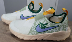 Nike Flex Runner 2 LIL (PSV) White-Thistle Kids Sz 2.5Y DV1377-100 NEW