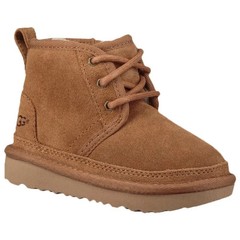 Toddler UGG Neumel II Boot Suede Upper 1017320T Chestnut Side Zip Size 6T EUC