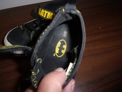 DC Comics Batman high top sneakers US 9 toddler