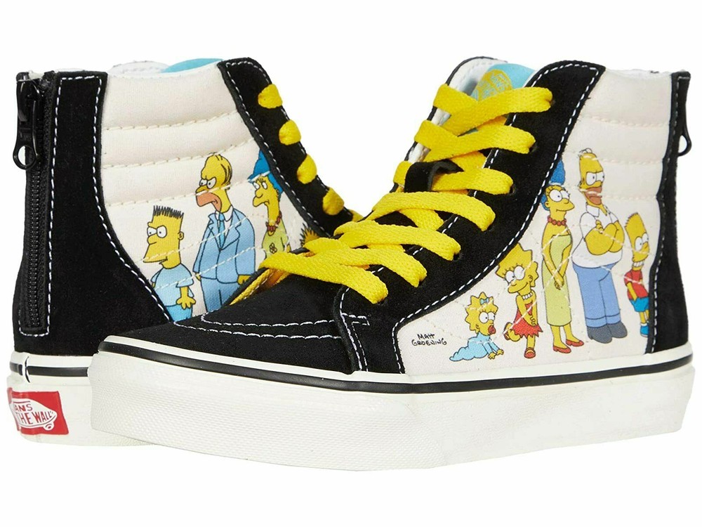 Children Unisex Vans Kids Vans X The Simpsons new in box