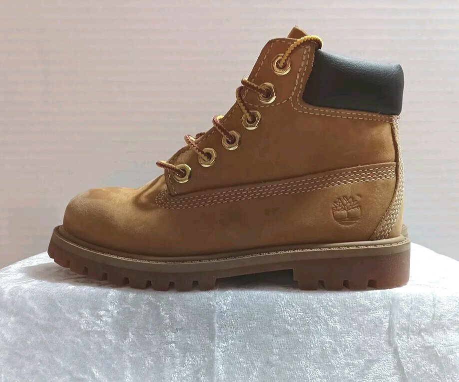 Timberland Wheat 6 Inch Classic 12809 Premium Toddler Boots Size 11