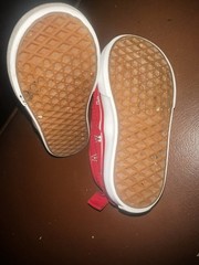 Vans Angels Logo Shoes Toddler MLB Baseball Anaheim Los Angeles