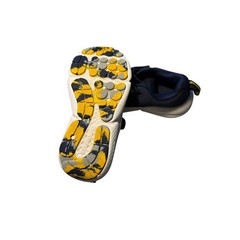 Under Armour Assert 9 AC Navy Yellow Kids Running Shoes 3026183-410 Size 13K