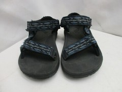 Teva Blue Nylon Adjustable Straps Sandals Youth Size 12