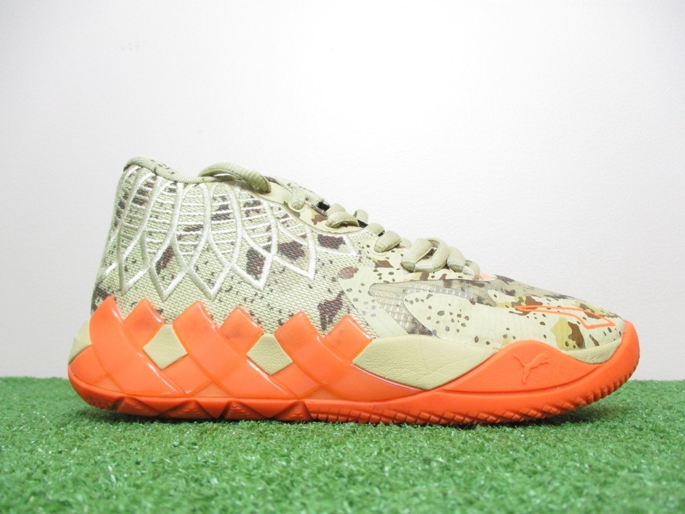 Puma LaMelo Ball MB.01 Youth Size 4.5 Medium M Digital Camo Basketball Sneakers