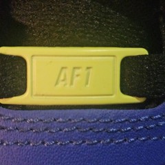 Nike Air Force 1 Low GS | Racer Blue/Volt/Black Size 6.5Y Youth Unisex Women’s 8