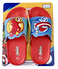 Marvel Avengers Children’s Character Slices / Sandals / Shoes Size 11/12