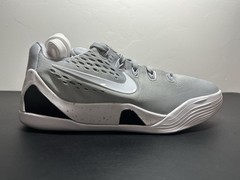 Nike Kobe 9 IX Low EM GS Wolf Grey White FV3607-004 Youth Size 4Y